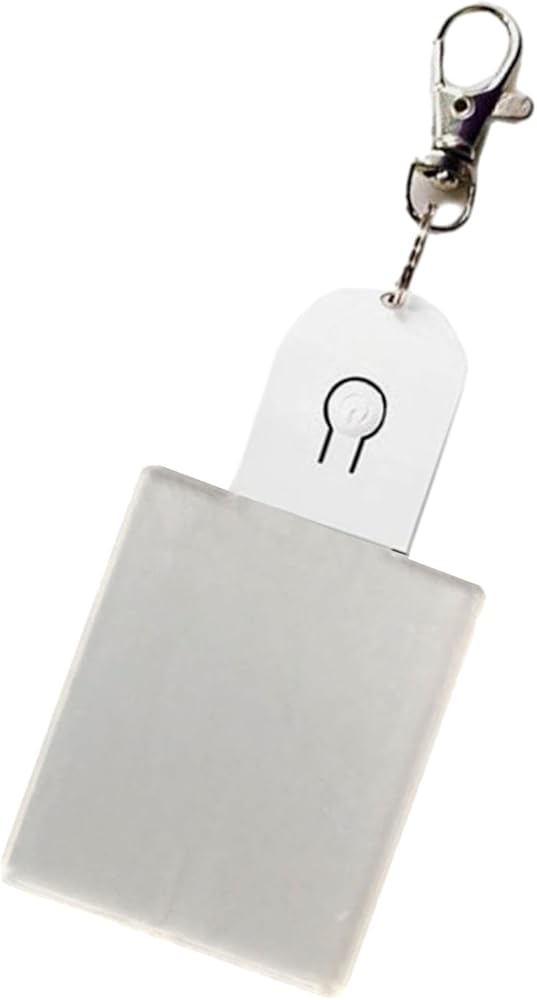 Amazon | [HILYIONP] アクリルナイトライトキーホルダーミニ LED